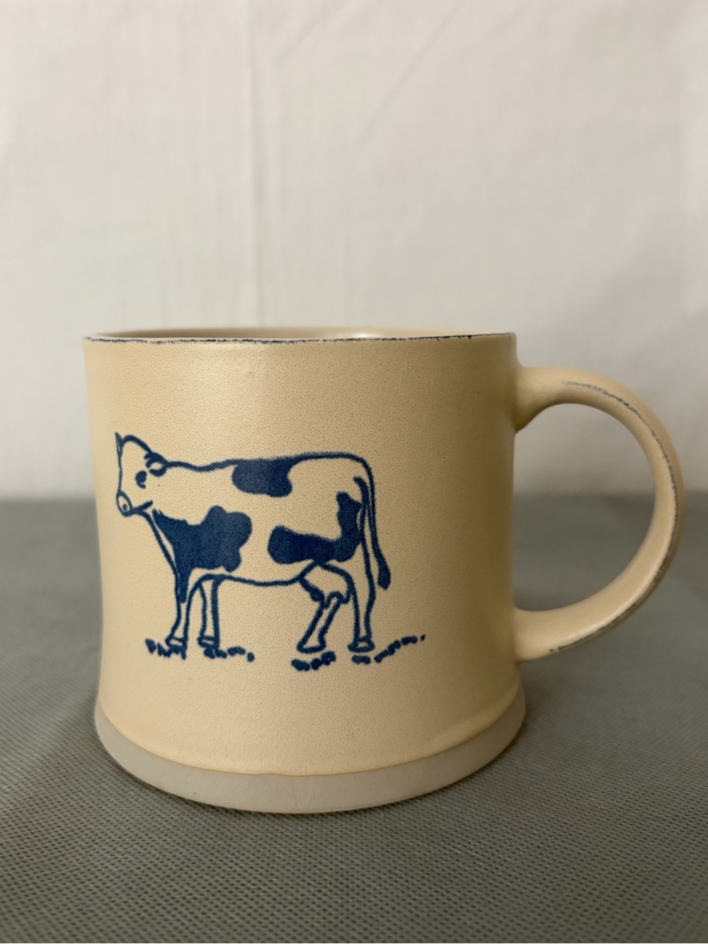 i ❤️ it Cow Ceramic Mug Cream Blue Farm
(F191)